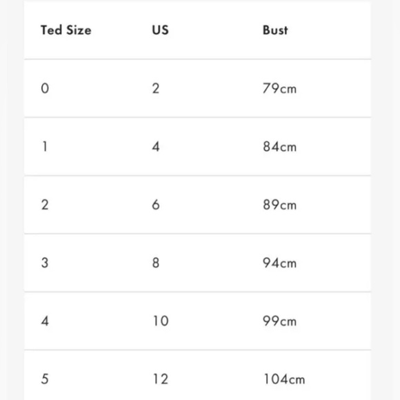 TED BAKER Kloeey Dress Size TB2 (US 6) - Picture 3 of 3